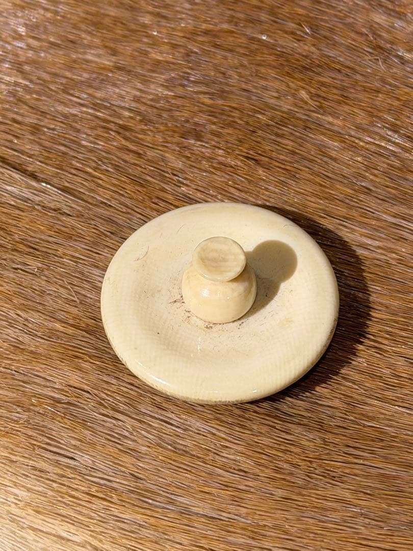 膳所焼　茶入　淡海ぜぜ　陽炎園　共箱　茶道具