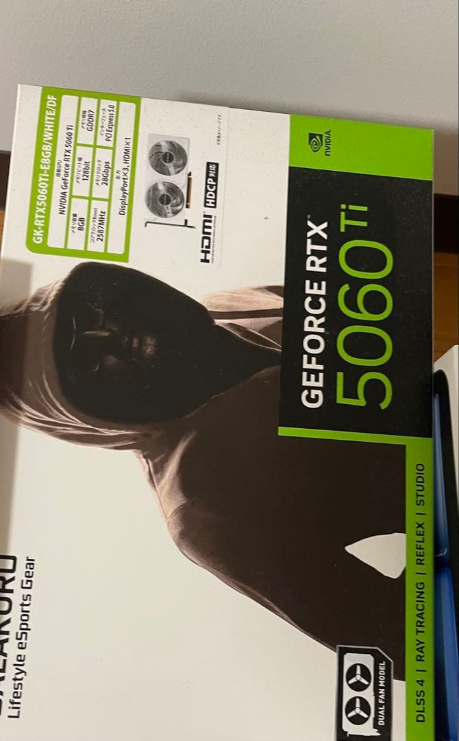 グラフィックボード・グラボ・ビデオカード NVIDIA GK- RTX 5060 Ti 8GB