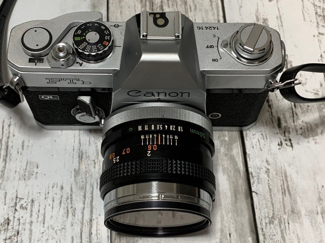 キヤノン　フィルム一眼レフカメラCanon FTb 50mm 1.8