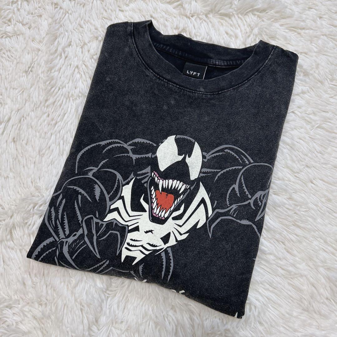 LYFT marvel VENOM グラフィック ルーズタンクトップ L
