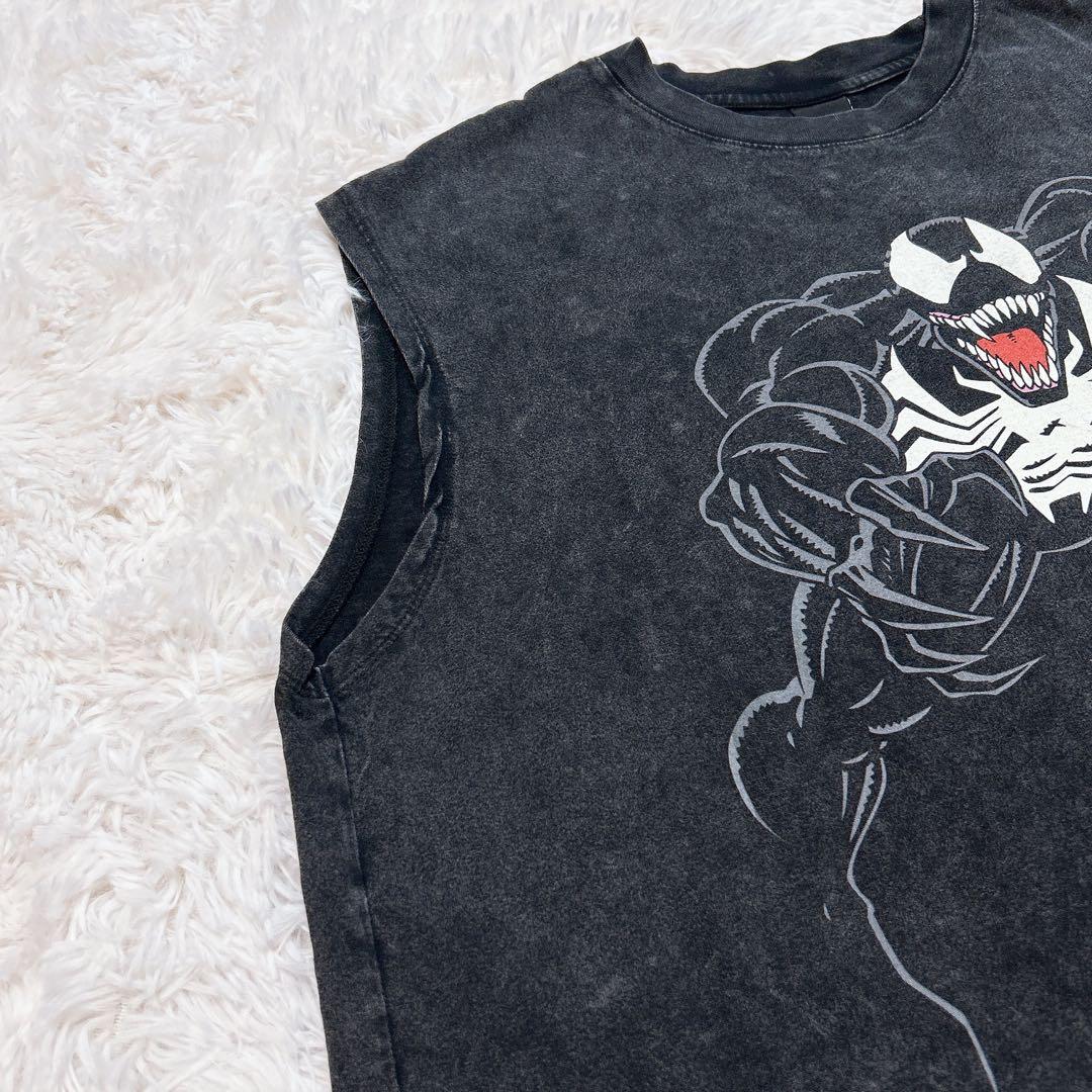LYFT marvel VENOM グラフィック ルーズタンクトップ L