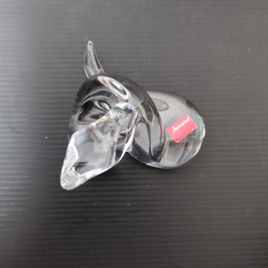 【美品】バカラ／干支 巳 蛇 スネイク フィギュリン 置物