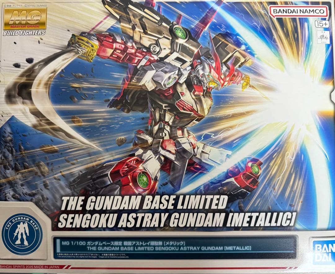 MG 1/100戦国アストレイ頑駄無 [メタリック] ガンダムベース限定