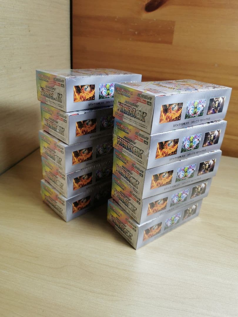 ポケモンカード テラスタルフェスex シュリンク付き未開封 ポケカ 10BOX