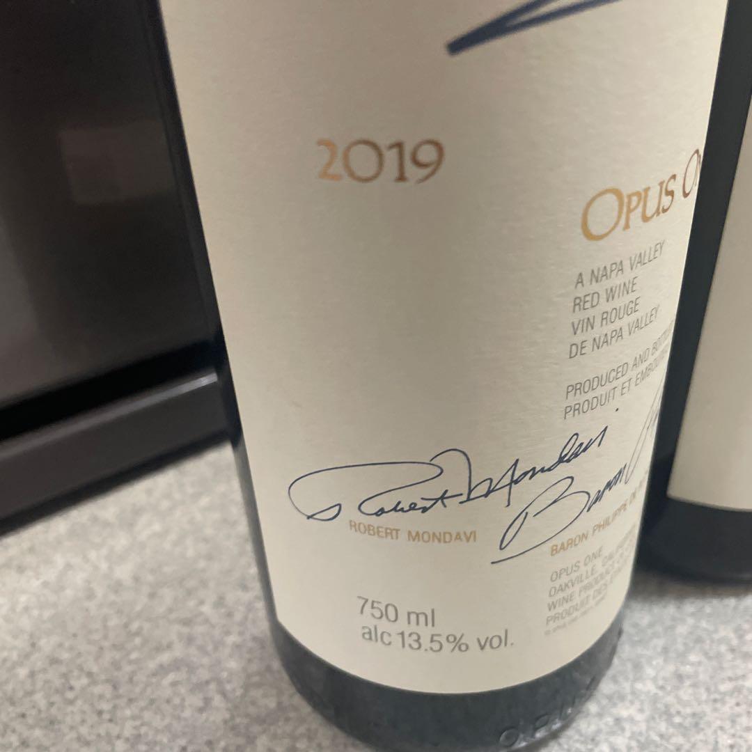 2本 オーパス・ワン 750ml Opus One 2019 （16）