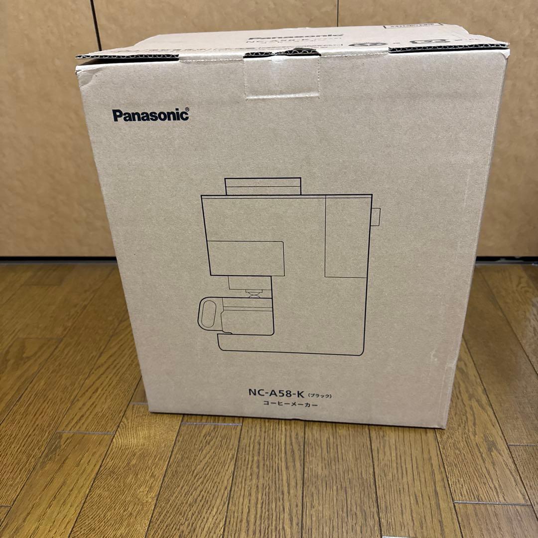 【新品未開封】Panasonic NC-A58-K コーヒーメーカー