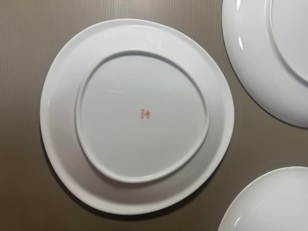 2080 香蘭社　皿　3客　未使用