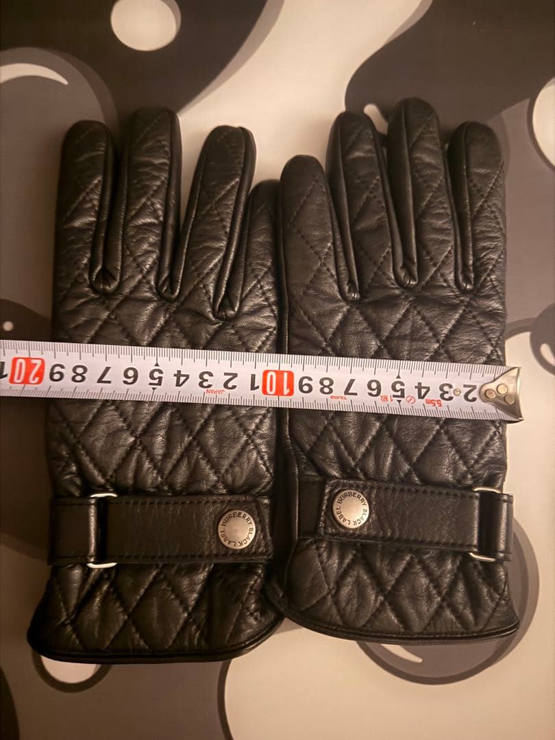 こ*つ様 美品　バーバリー BURBERRY ブラックレーベル レザー 手袋 革