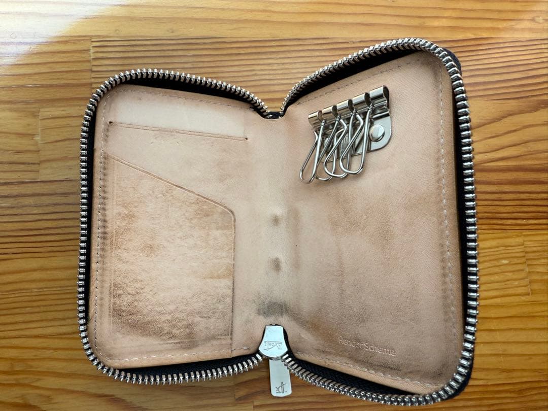 小物 Hender Scheme zip key purse