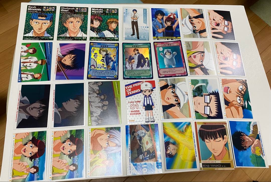 テニスの王子様　シャイニングクリアカード　他まとめ売り 約150枚以上 手塚など