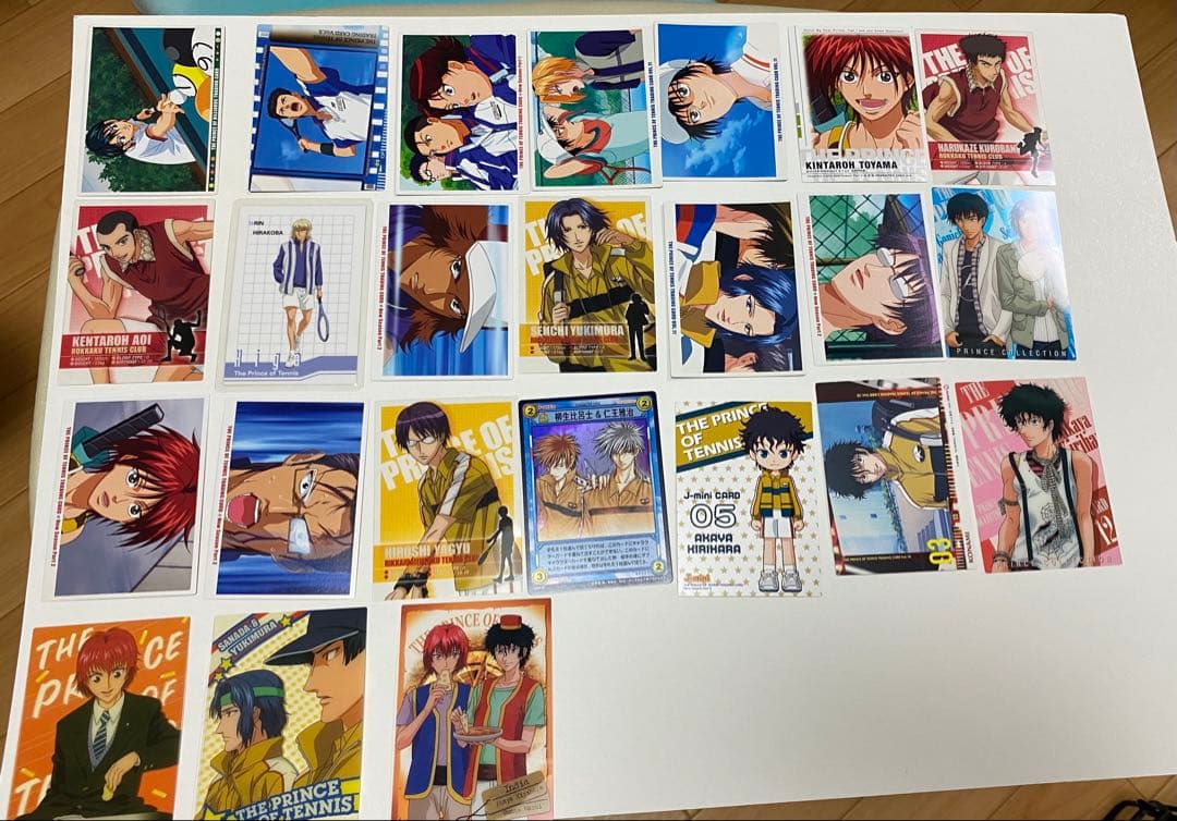 テニスの王子様　シャイニングクリアカード　他まとめ売り 約150枚以上 手塚など