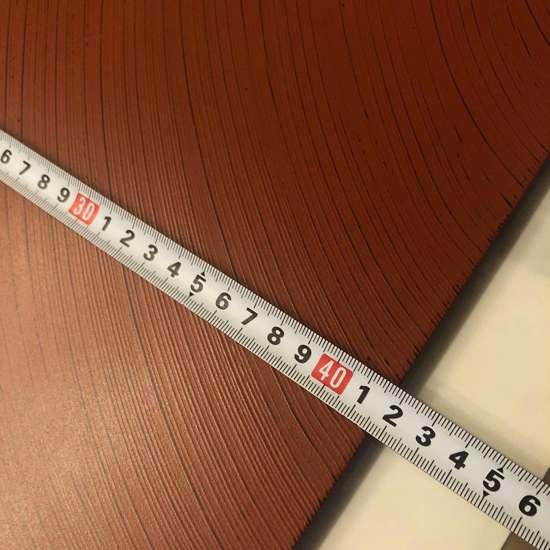 お盆　トレー　プレート　お膳　根来波紋長手マット　膳 ランチョンマット　正月