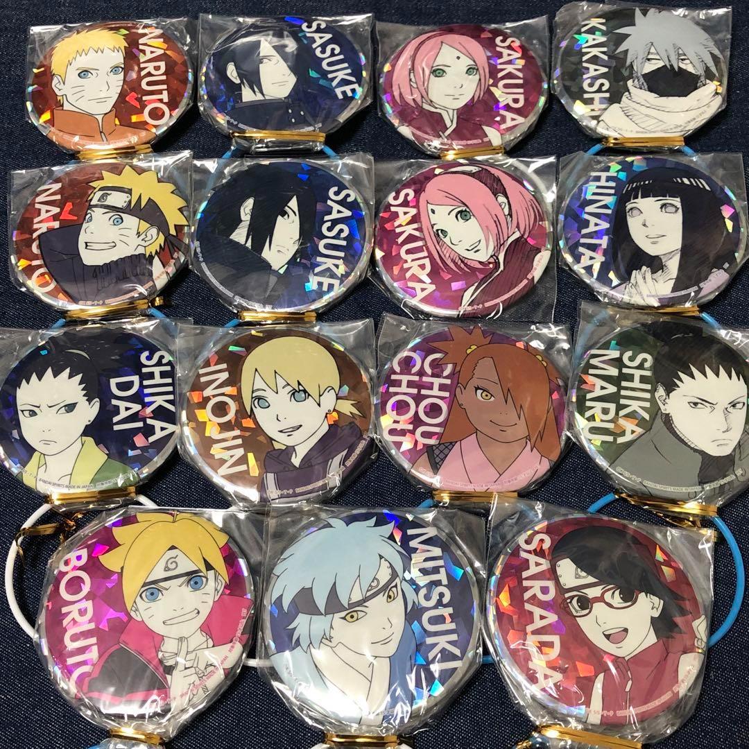 BORUTO NARUTO 缶バッジ シャイニーカラー 15点