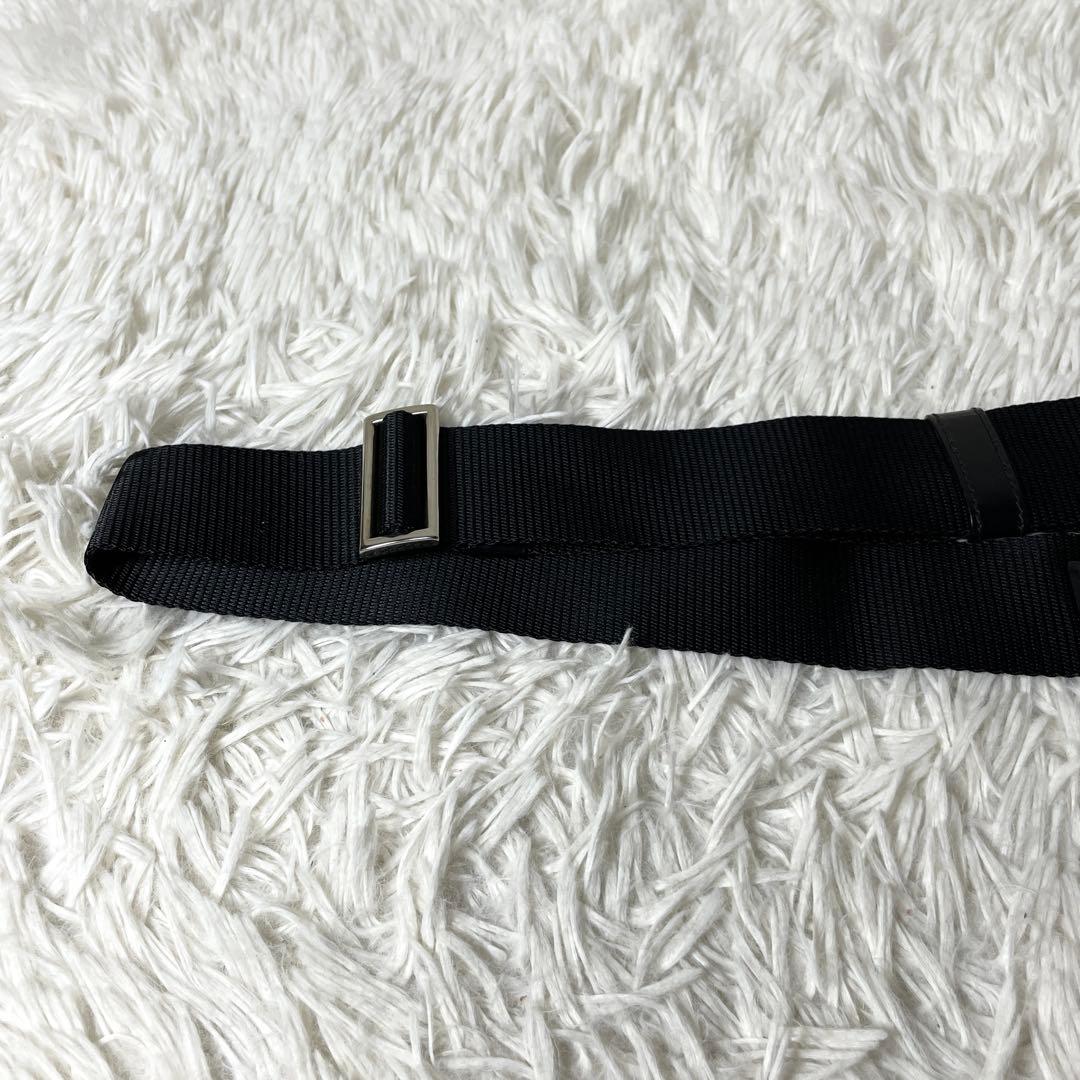 【極美品】PRADA プラダ　ショルダーストラップ　ブラック　黒　ボストン用