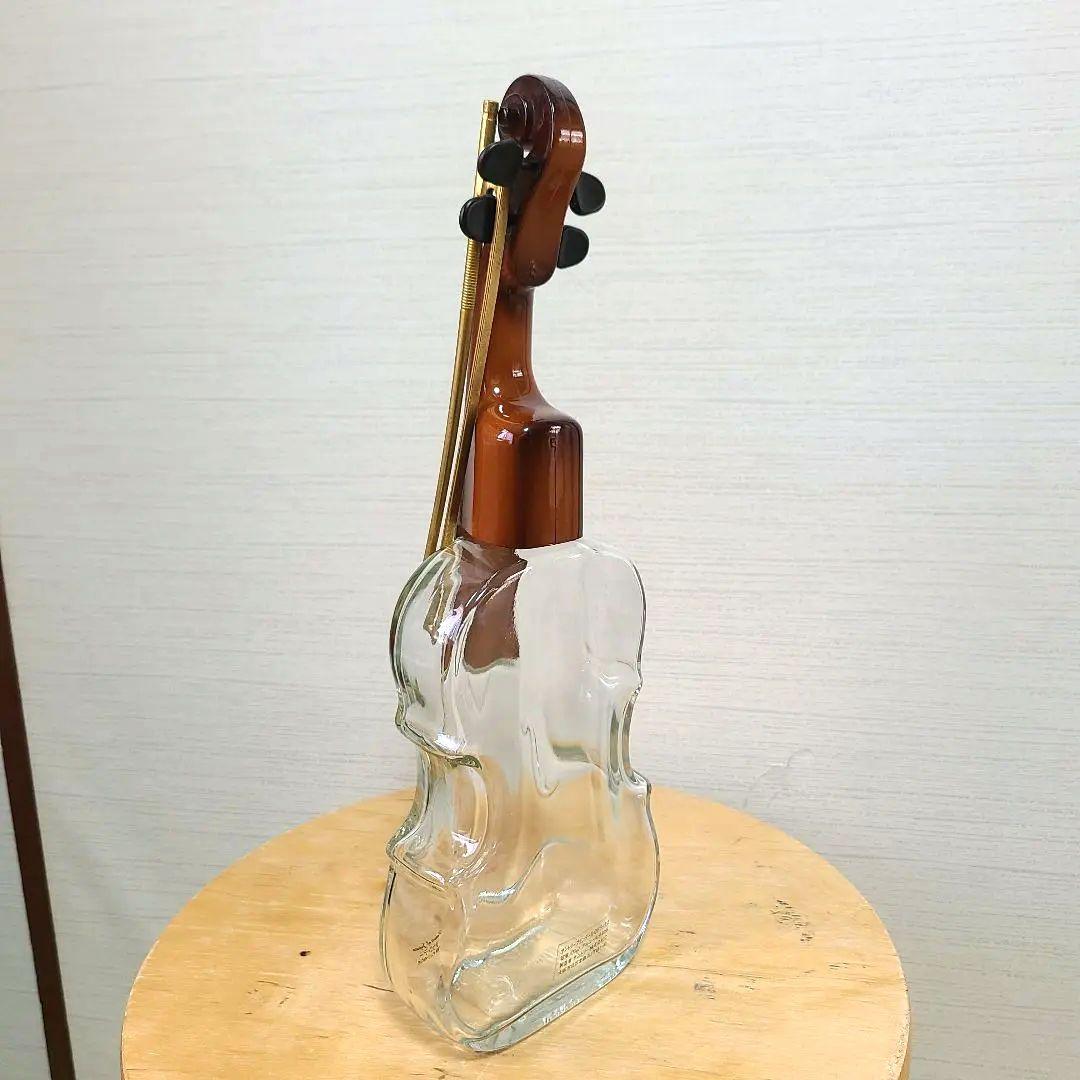 サントリーブランデー　バイオリン型ボトル　空瓶