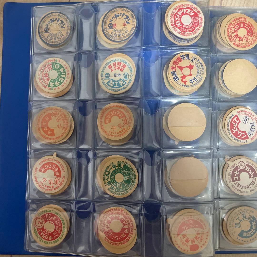 牛乳キャップ　見本　バラ売り可能