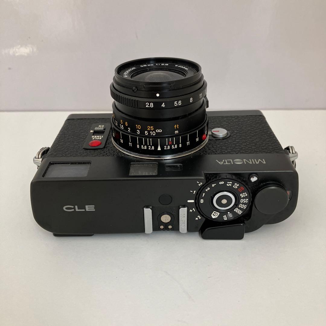 ミノルタ　CLE 28/2.8付き