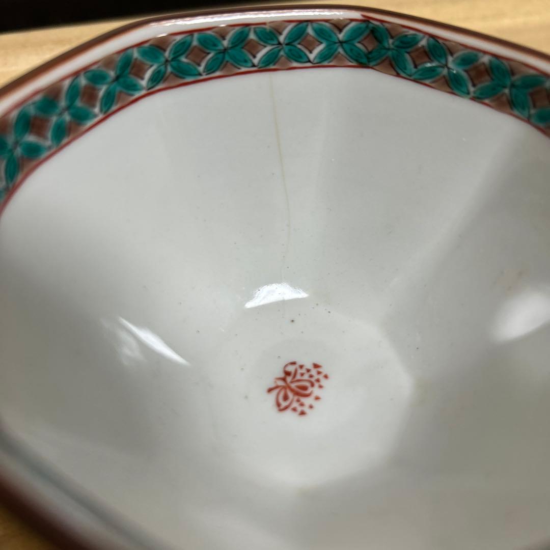 九谷焼　晃山窯　アンティーク　古美術