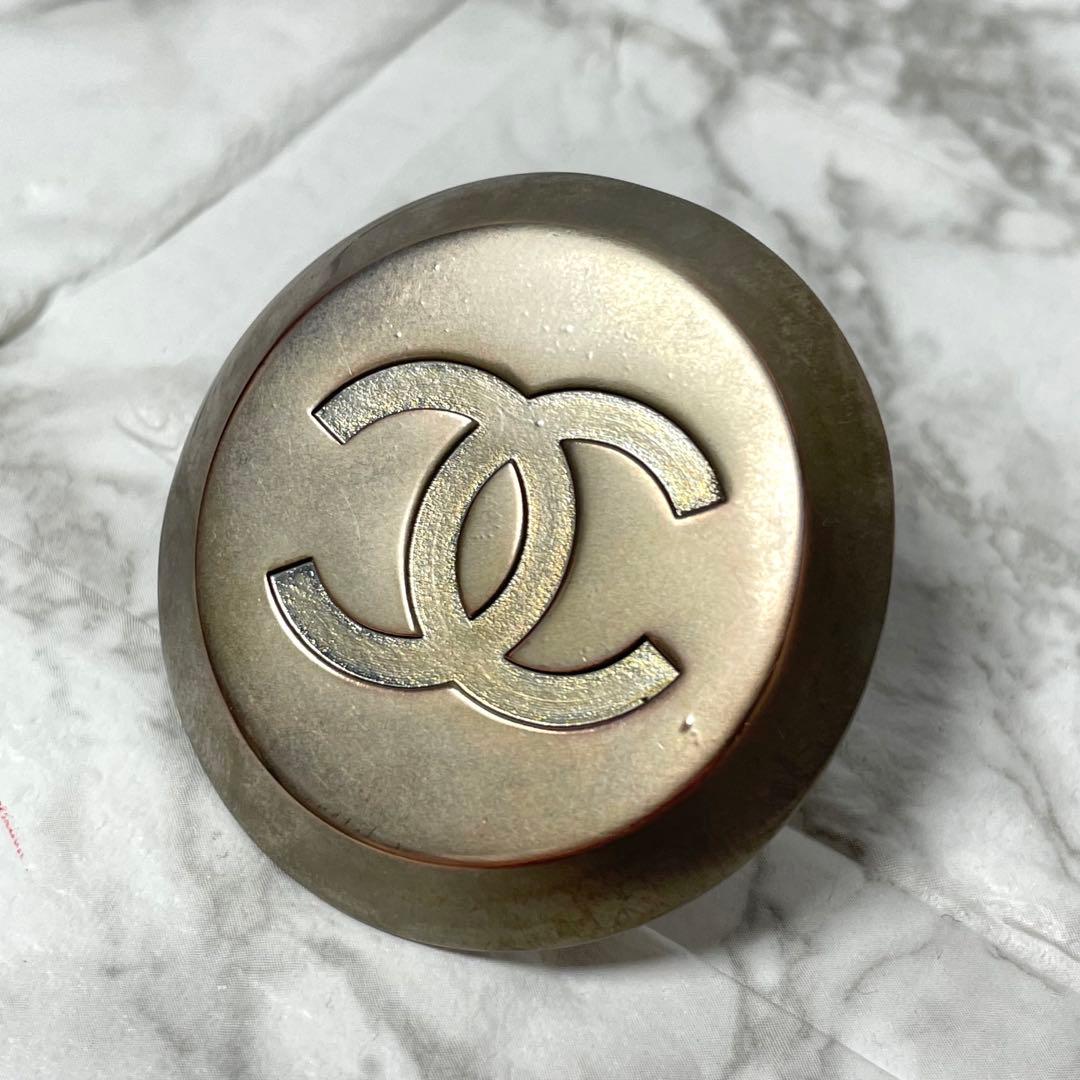 CHANEL シャネル　スカーフリング　ココマーク