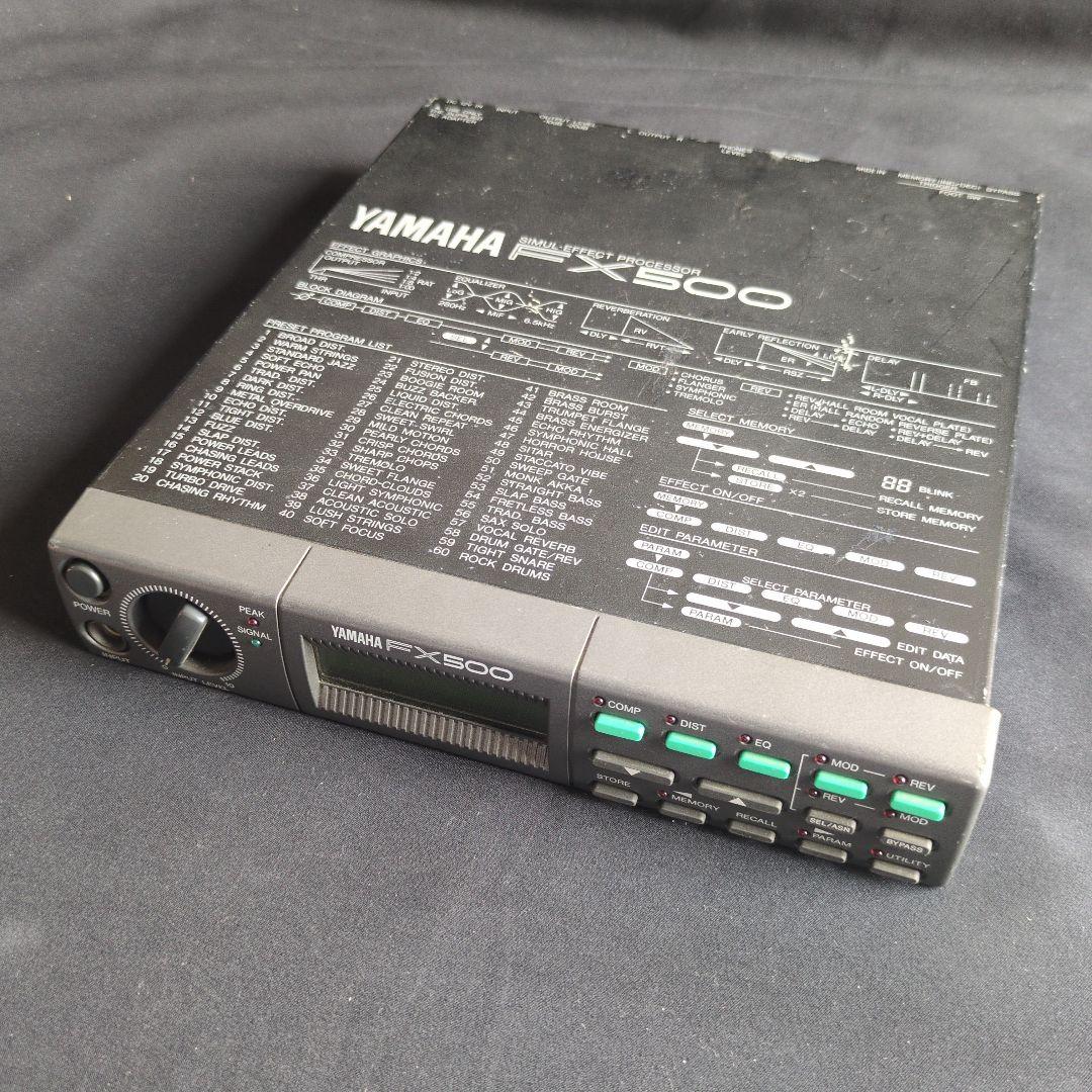 YAMAHA FX500 マルチエフェクター デジタルエフェクトユニット