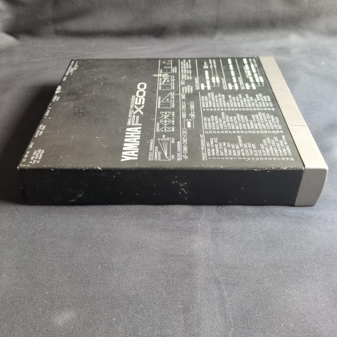 YAMAHA FX500 マルチエフェクター デジタルエフェクトユニット