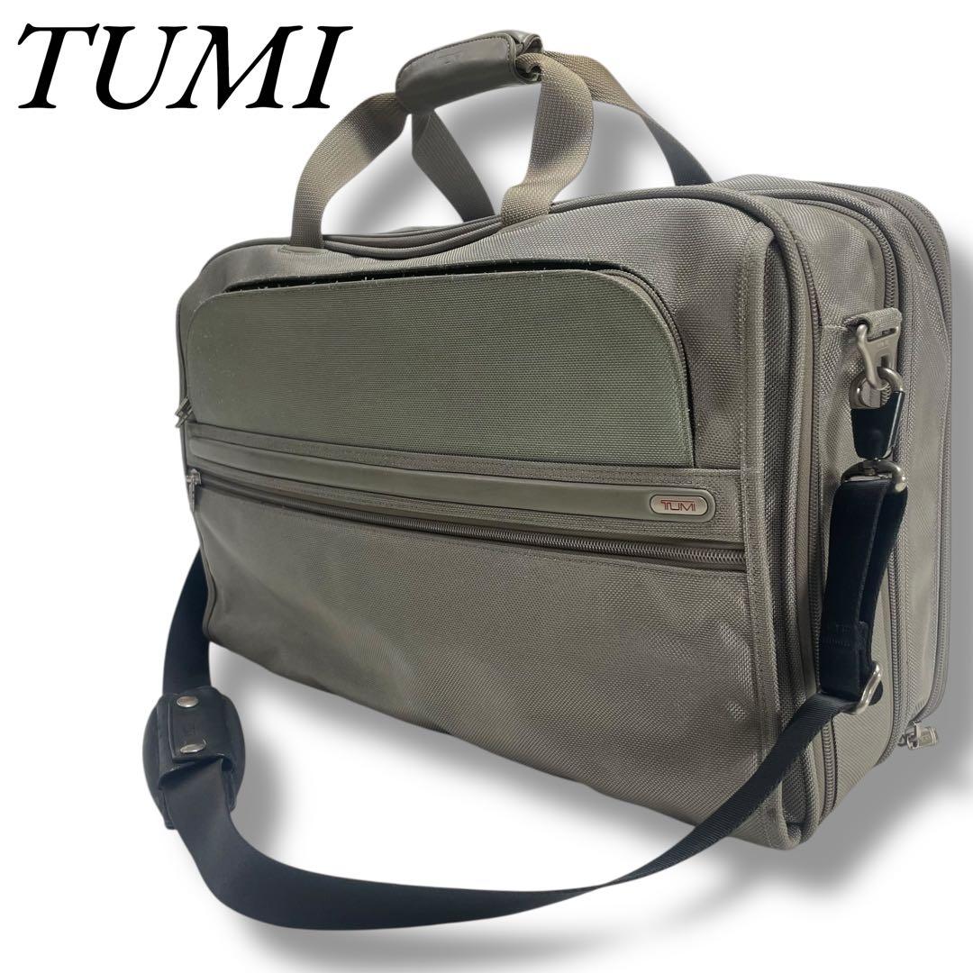 トゥミ　TUMI ビジネス旅行バッグ　希少品　大谷用　グレー　ショルダーバッグ