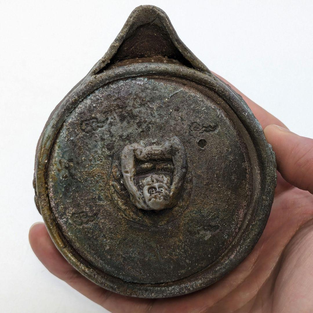 藤原宏 備前焼 猿摘宝瓶 共箱黄布栞 煎茶道具 煎茶器 泡瓶 食器 工芸品 桟切