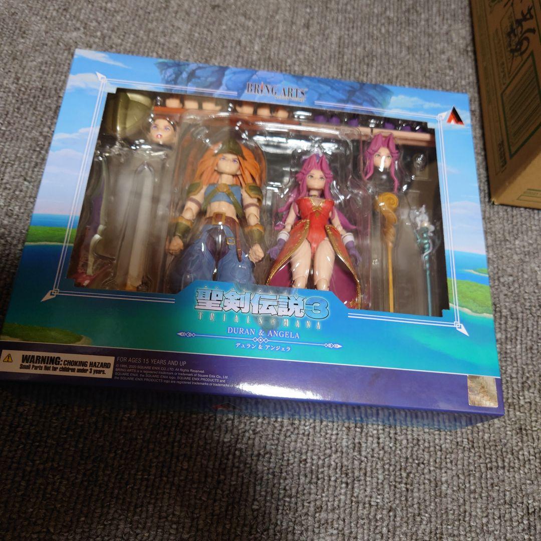 聖剣伝説3 デュラン&アンジェラ フィギュア 未開封