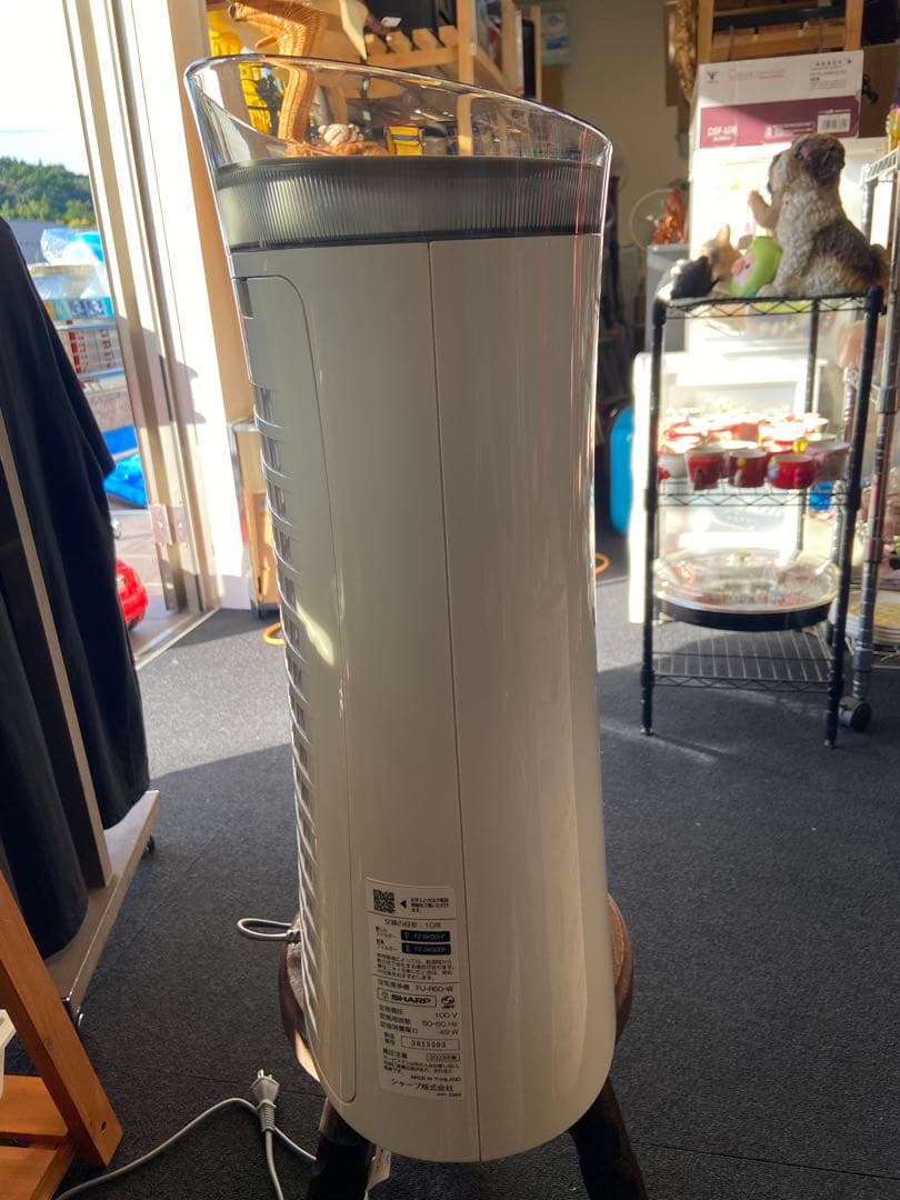 【状態綺麗】【シャープ 空気清浄機】FU-R50-Wプラズマクラスター23年製