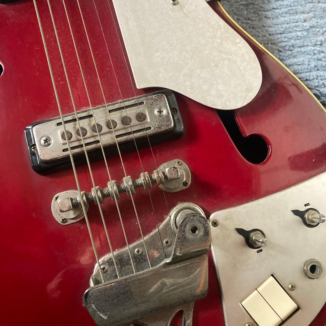 TEISCO レッド エレキギター