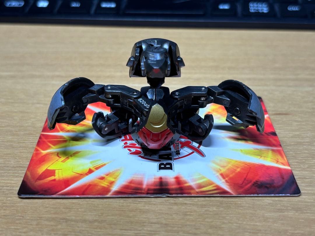 爆丸 ウィンデッキ　扇ドミル&陣ドグマ&吼オドス カード付き（1枚欠損）