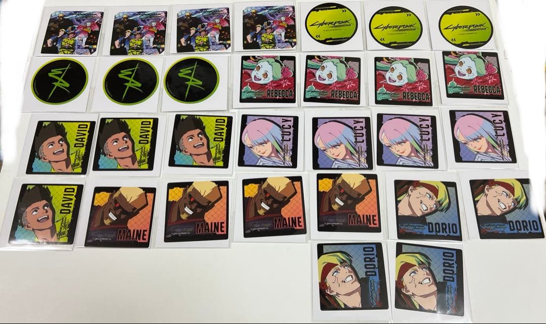 サイバーパンクエッジランナーズ くじメイト ロット セミコンプ まとめ売り