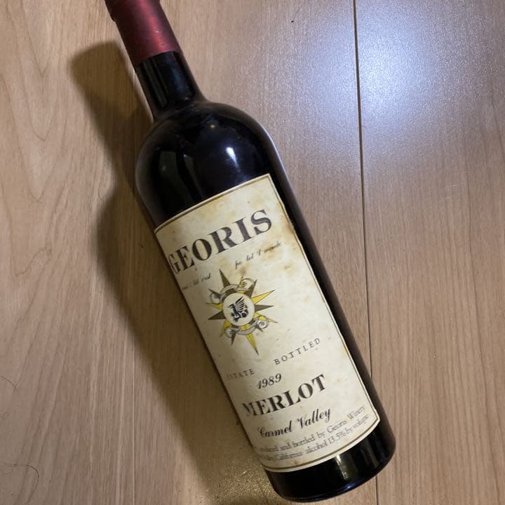 ワイン　GEORIS 1989 MERLOT メルローレア　レア物　ヴィンテージ