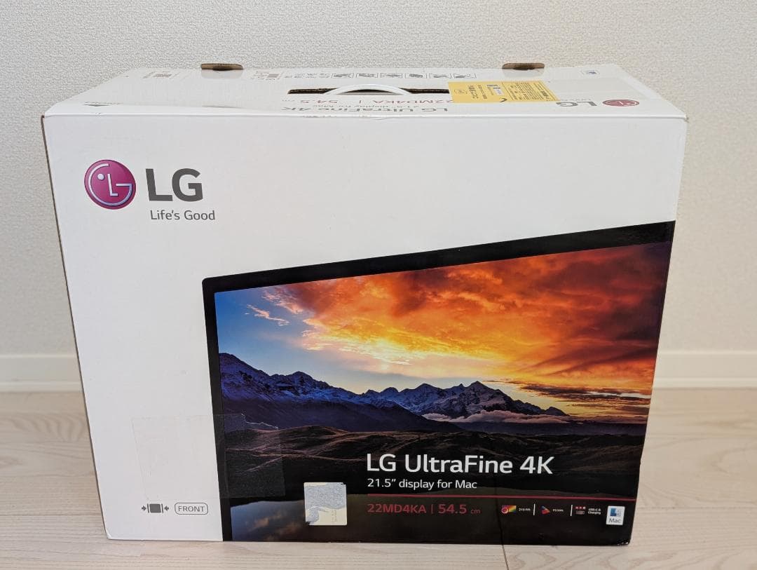LG UltraFine 4K Monitor ‎22MD4KA 21.5インチ