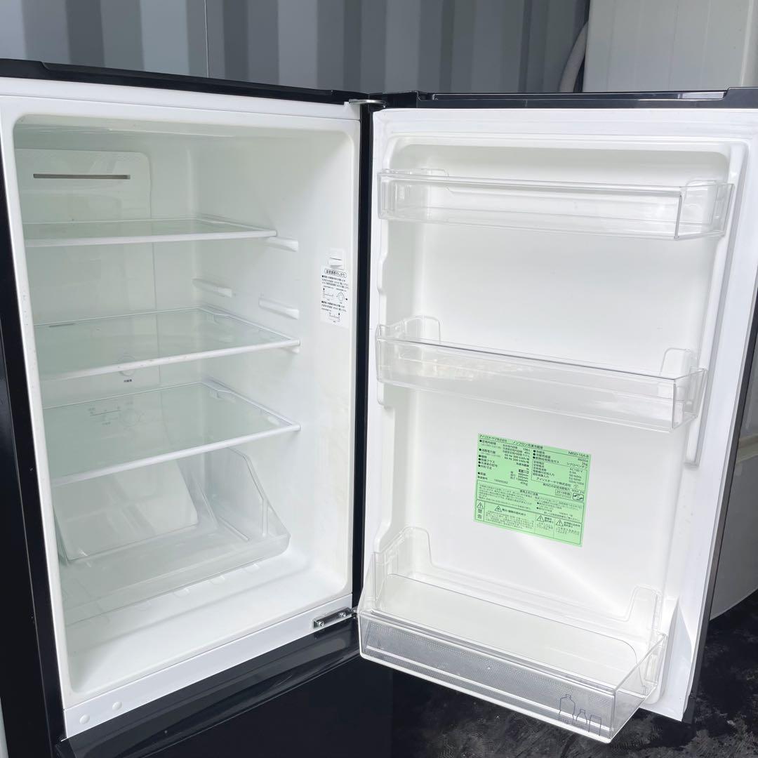 132取付無料！アイリスオーヤマブラック冷蔵庫ヤマダ電機2021年製洗濯機