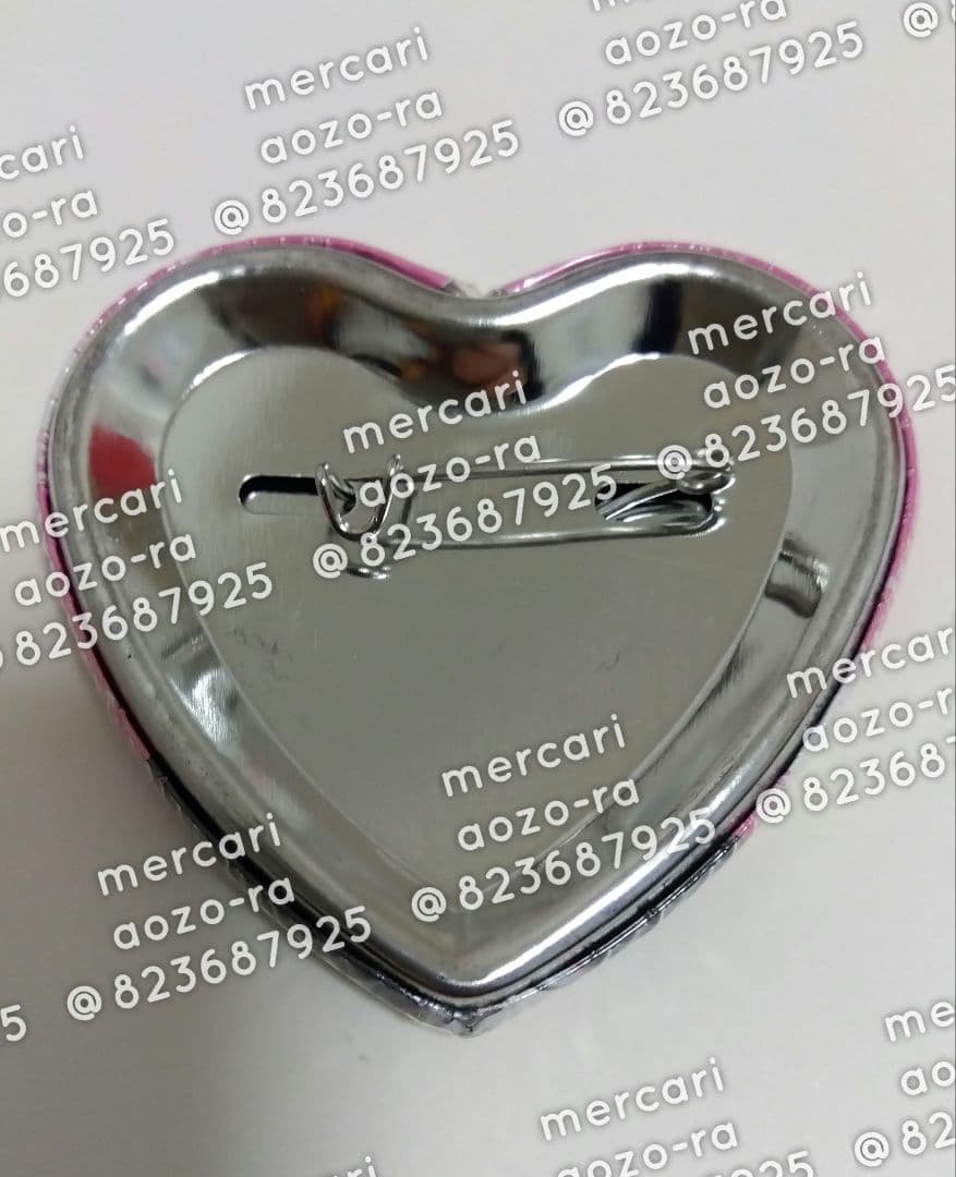 BROTHERS CONFLICT 朝日奈椿 ハート缶バッジ アニメイト特典