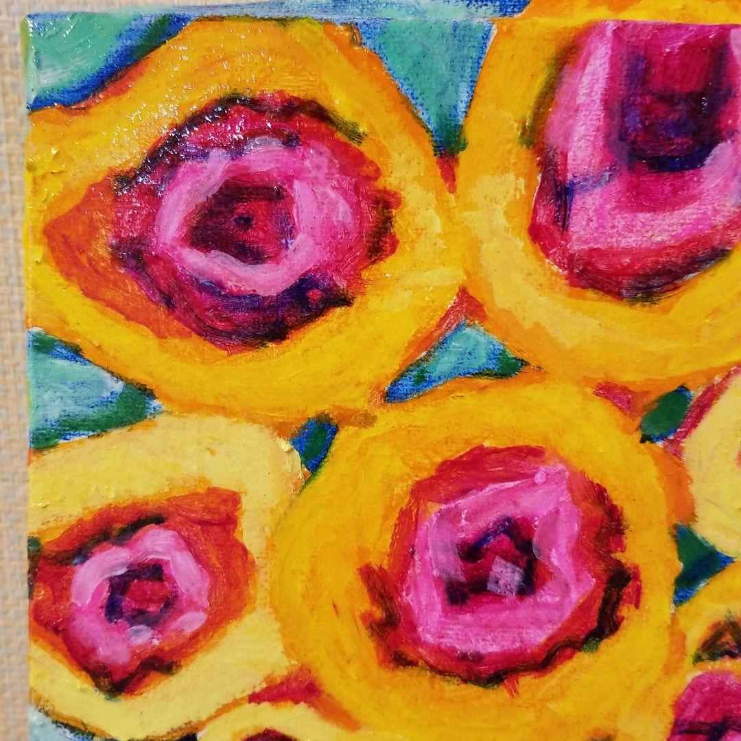 油絵　くーちゃん　コンポジション7