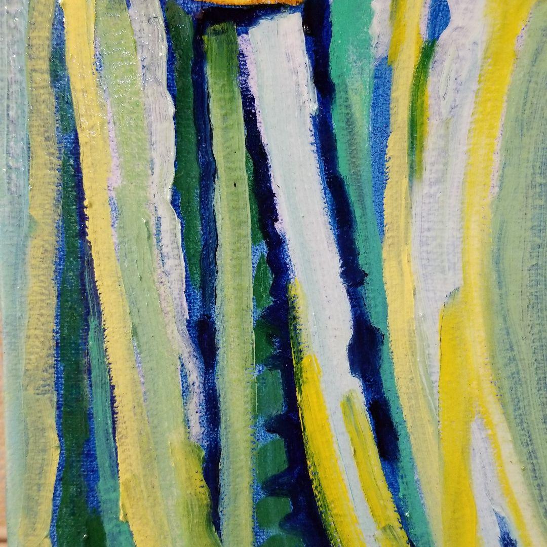 油絵　くーちゃん　コンポジション7