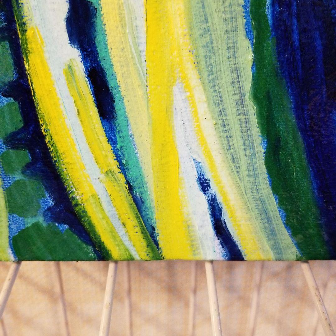 油絵　くーちゃん　コンポジション7