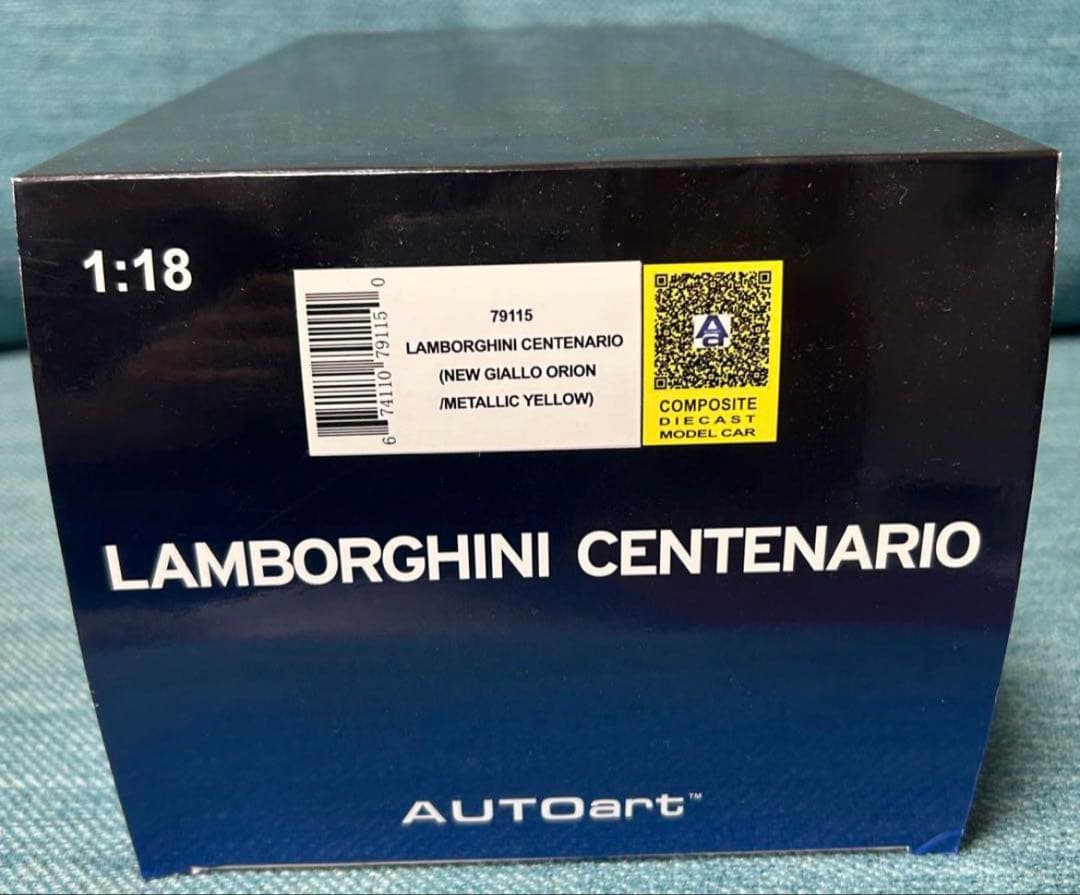 オートアート1/18 ランボルギーニ チェンテナリオ　絶版品