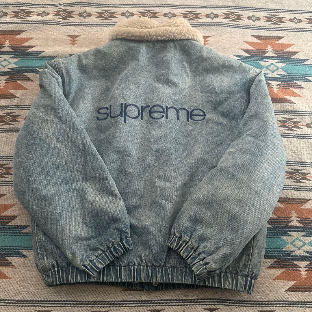 ジャケット・アウター Faux Shearling Lined Bomber Jacket