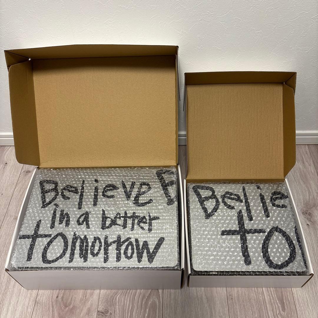 【大小2個セット】希少COMME des GARCONS メッセージトランク