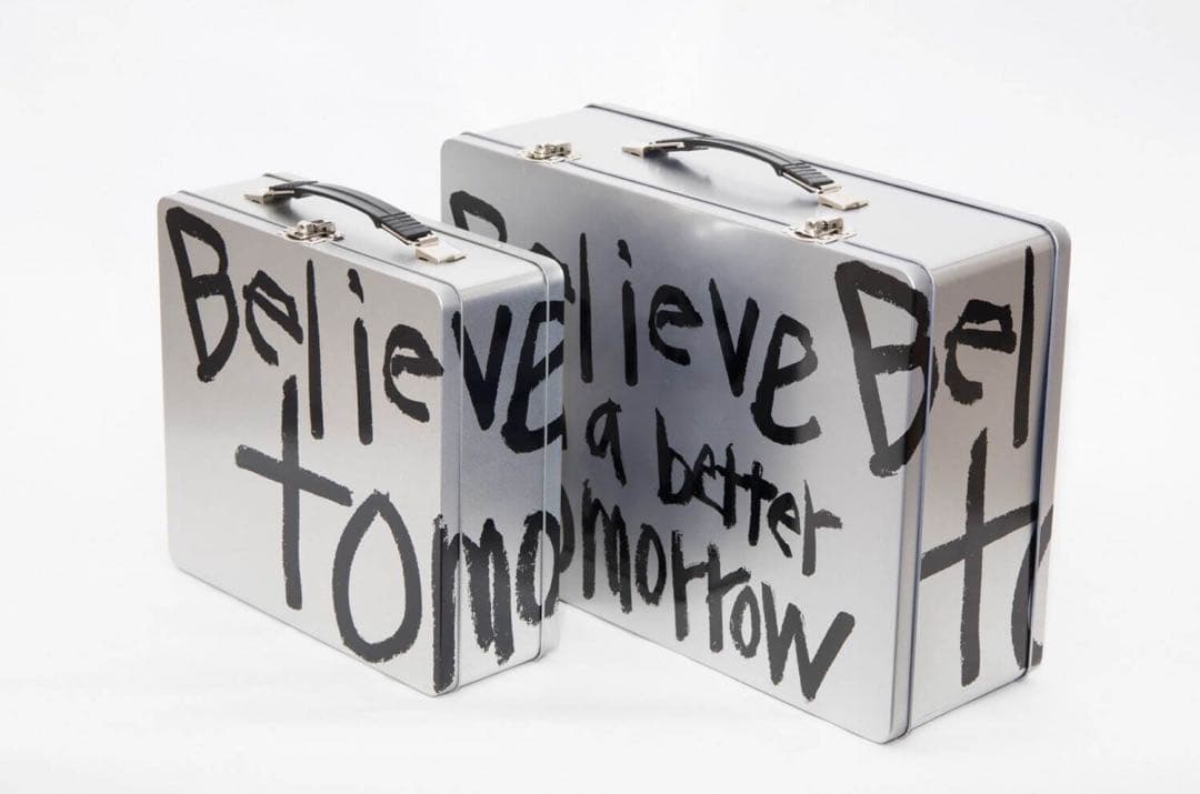 【大小2個セット】希少COMME des GARCONS メッセージトランク