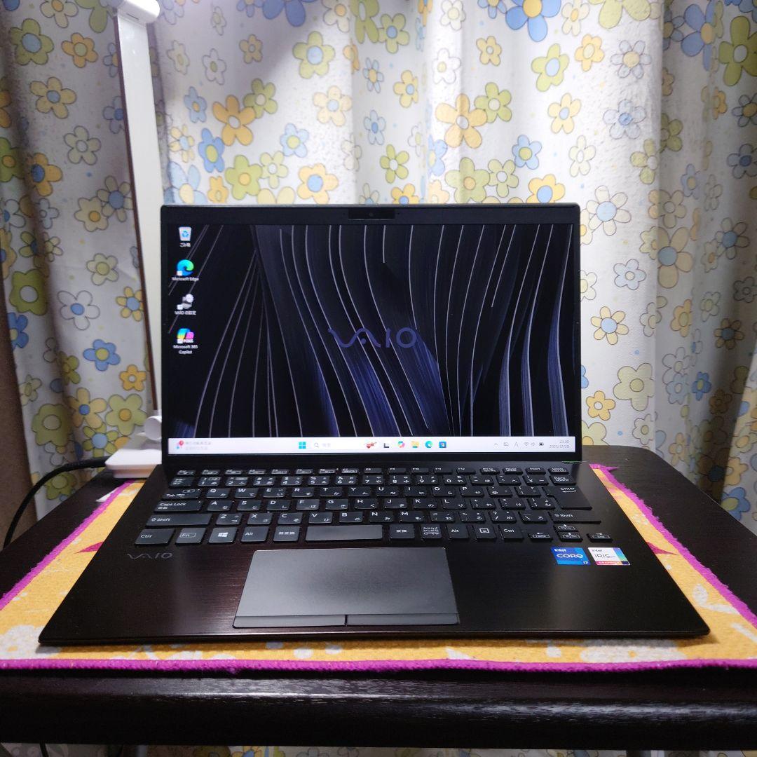 11世代i7！メモリ16G！大画面！VAIO proPK21！ノートパソコン！②