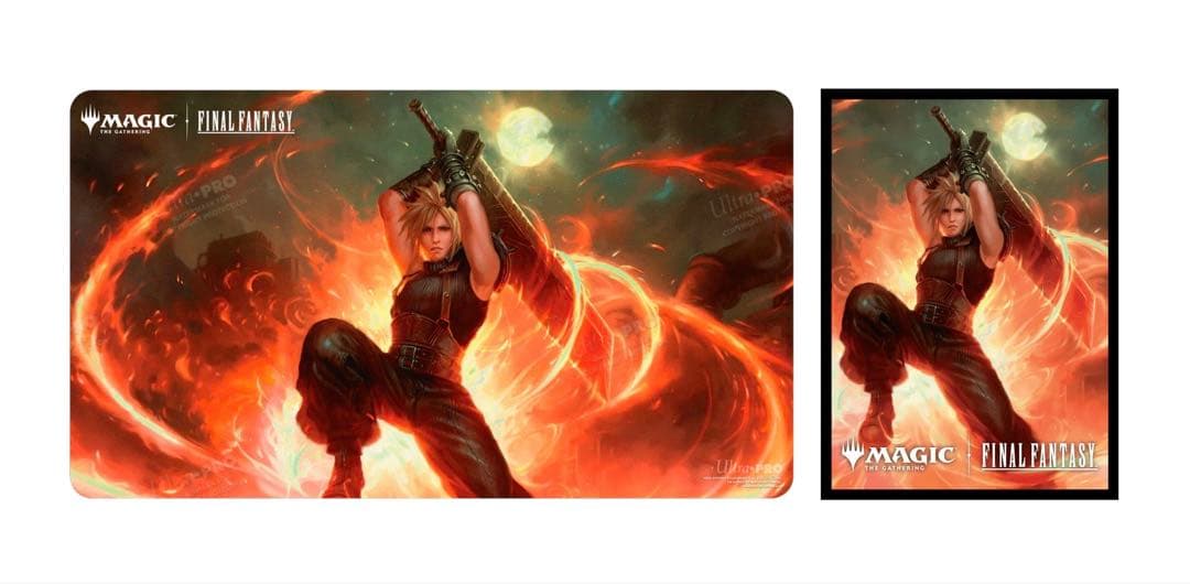 MTG FF ultrapro プレイマット スリーブ クラウド ウルトラプロ