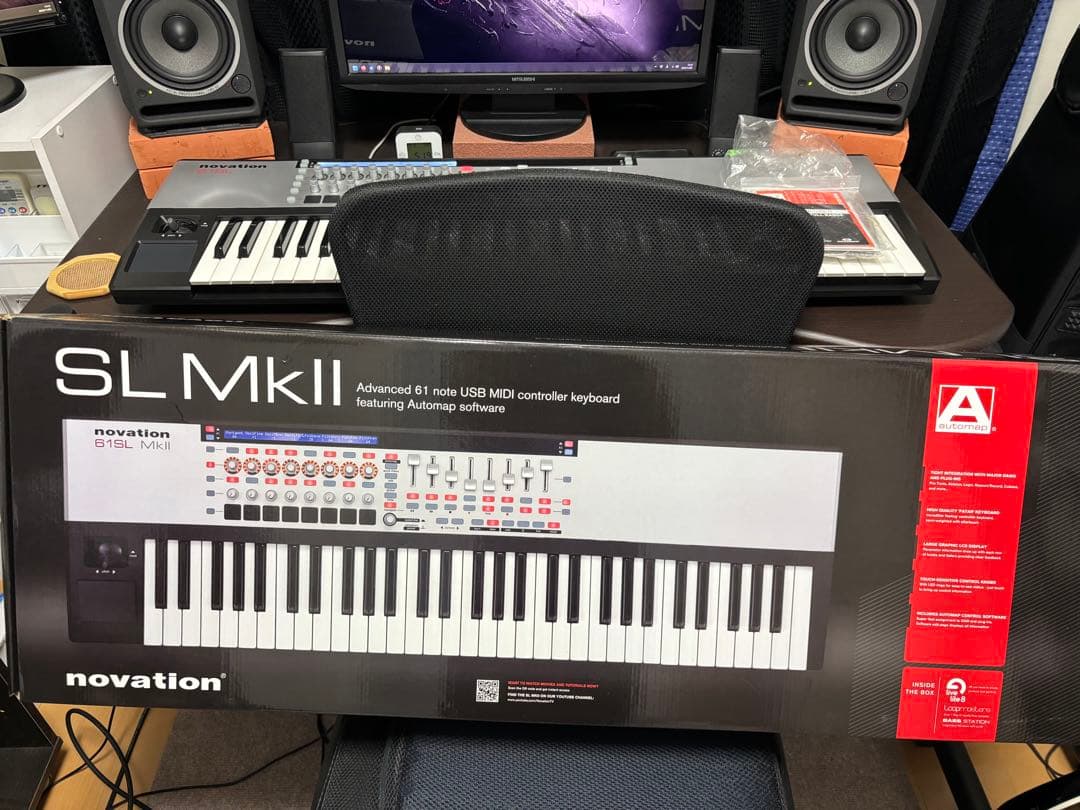 Novation SL MkII 61鍵 MIDIコントローラー
