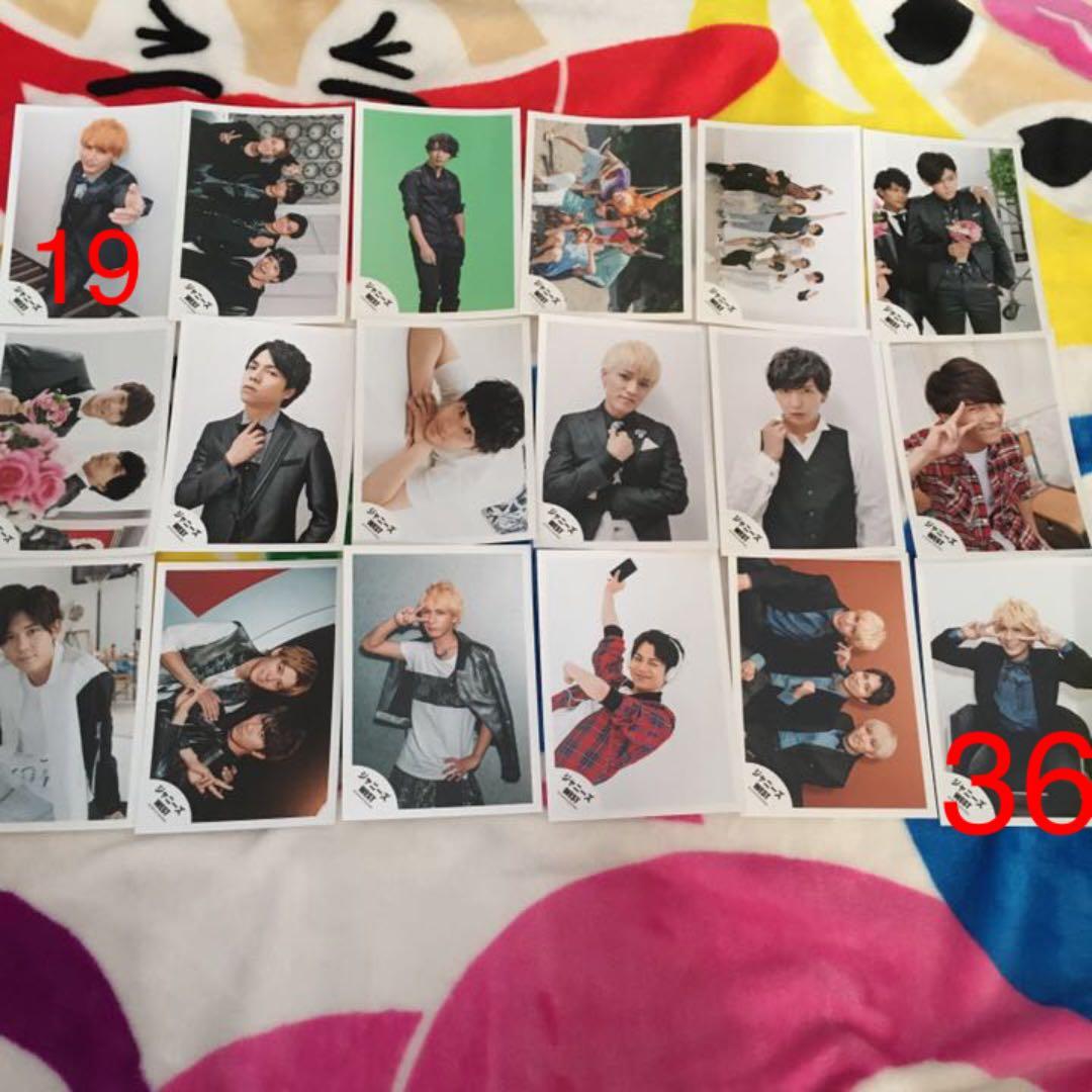 ジャニーズWEST 公式写真  (おまけ付き)【Jr時代～海外オフショット】