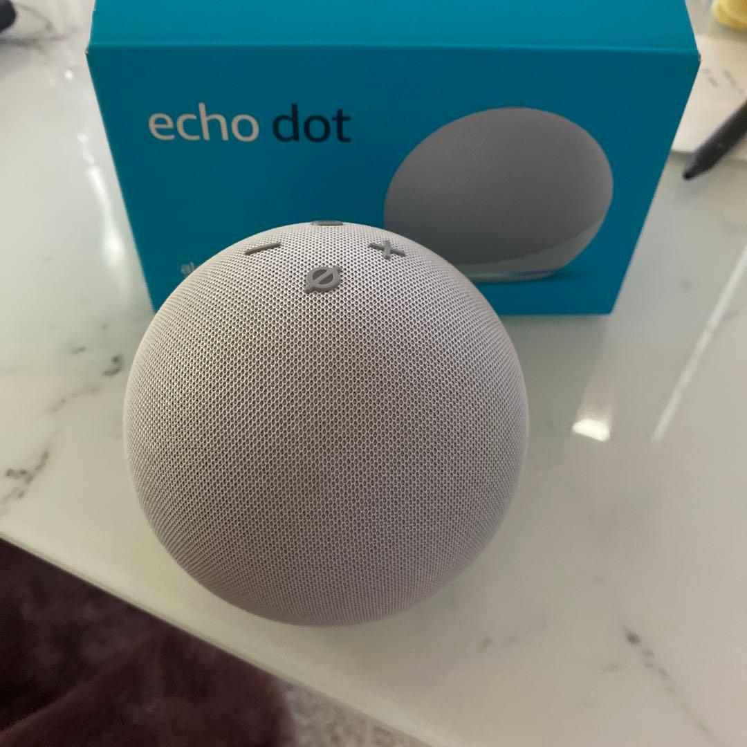 Echo Dot (エコードット) 第4世代 時計付き 2個セット