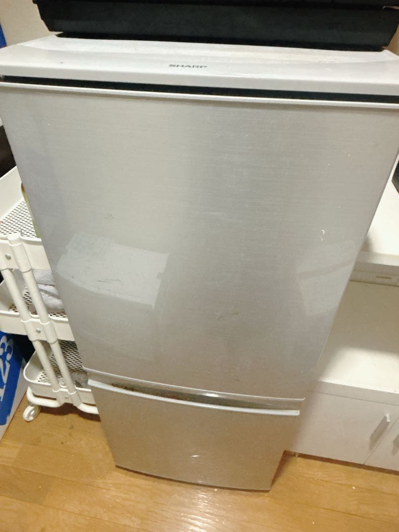 SHARP SJ-D14B-S 冷蔵庫 シルバー系 137L 2016年製