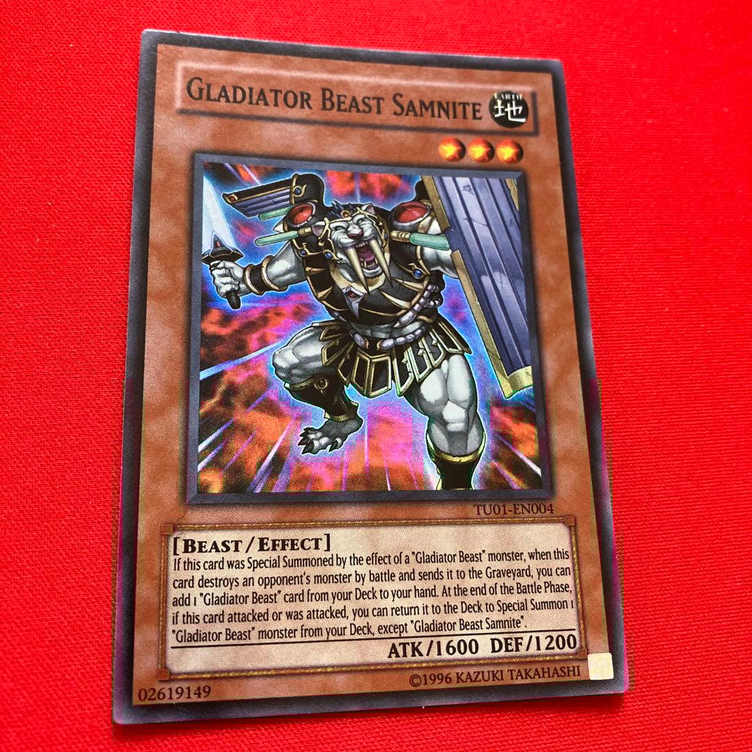 1枚　剣闘獣サムニテ 英語TU01スーパー